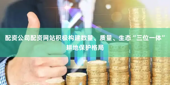 配资公司配资网站积极构建数量、质量、生态“三位一体”耕地保护格局